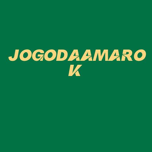 Logo da JOGODAAMAROK